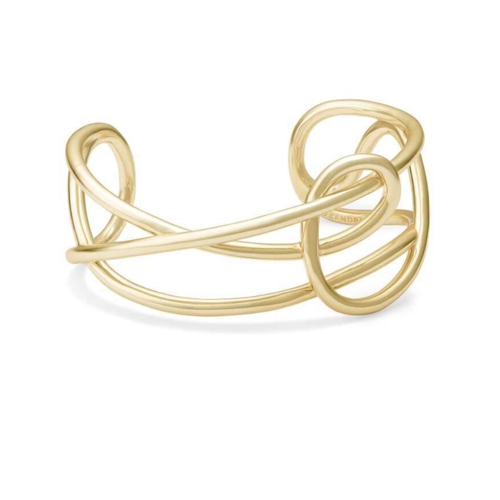 Kendra Scott Myles Cuff Bracelet in Gold
